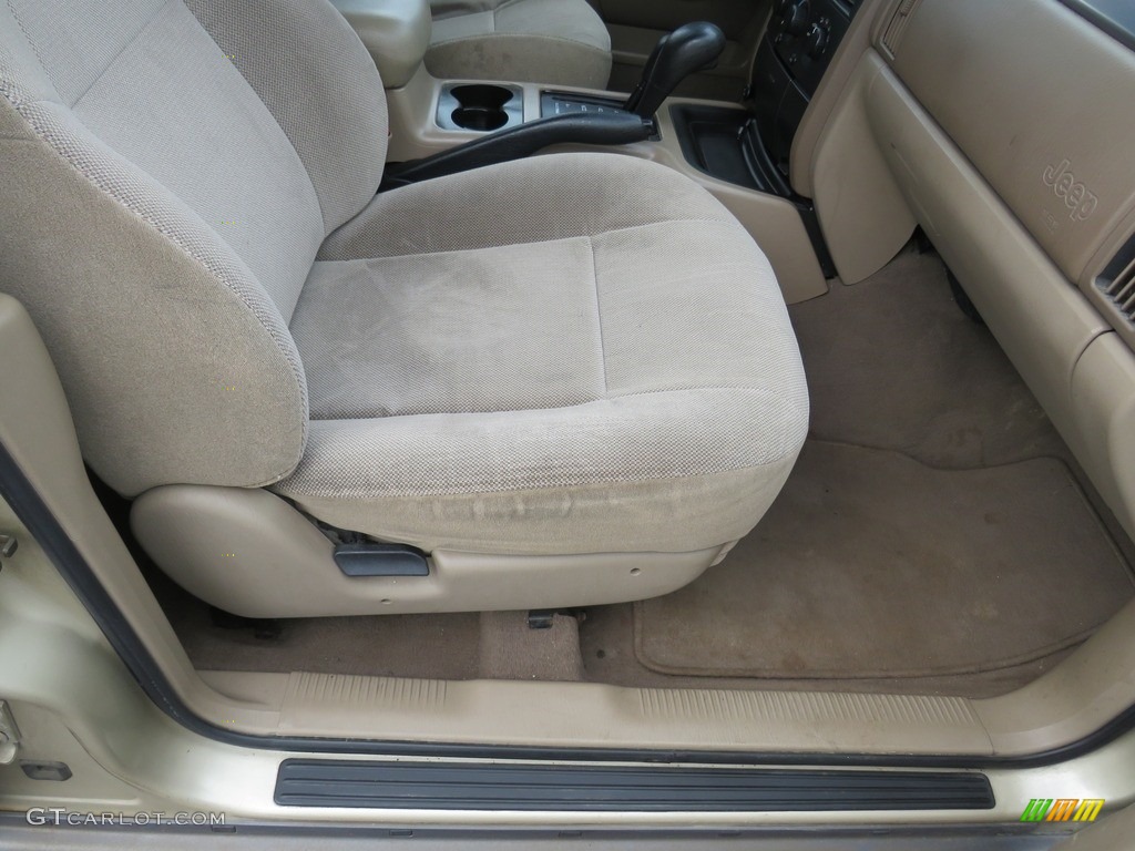 2001 Grand Cherokee Laredo 4x4 - Champagne Pearl / Agate photo #36