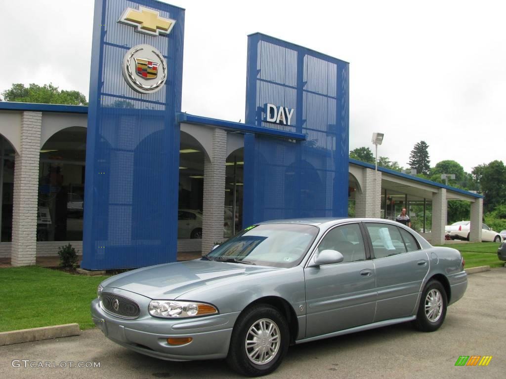 2003 LeSabre Custom - Silver Blue Ice Metallic / Medium Gray photo #1