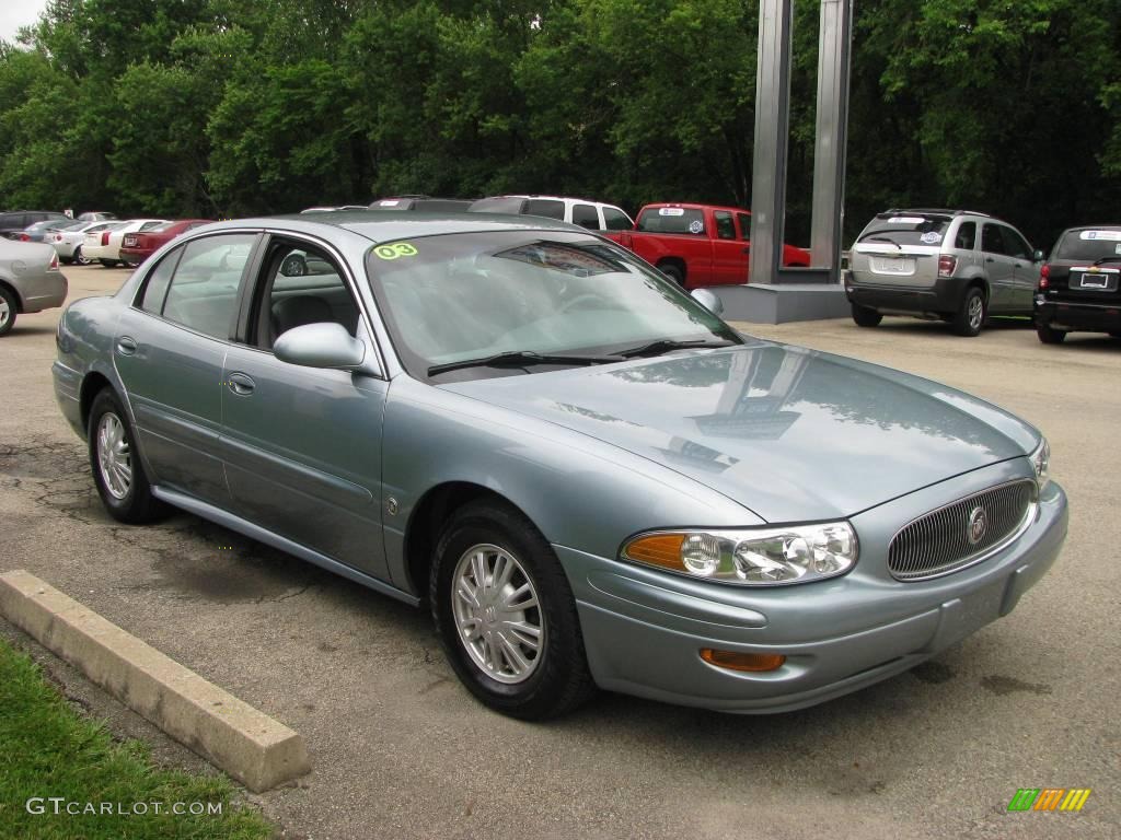 2003 LeSabre Custom - Silver Blue Ice Metallic / Medium Gray photo #5