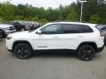 2019 Pearl White Jeep Cherokee Latitude Plus 4x4  photo #2