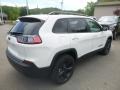 2019 Pearl White Jeep Cherokee Latitude Plus 4x4  photo #5