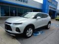 Silver Ice Metallic 2019 Chevrolet Blazer 2.5L Cloth