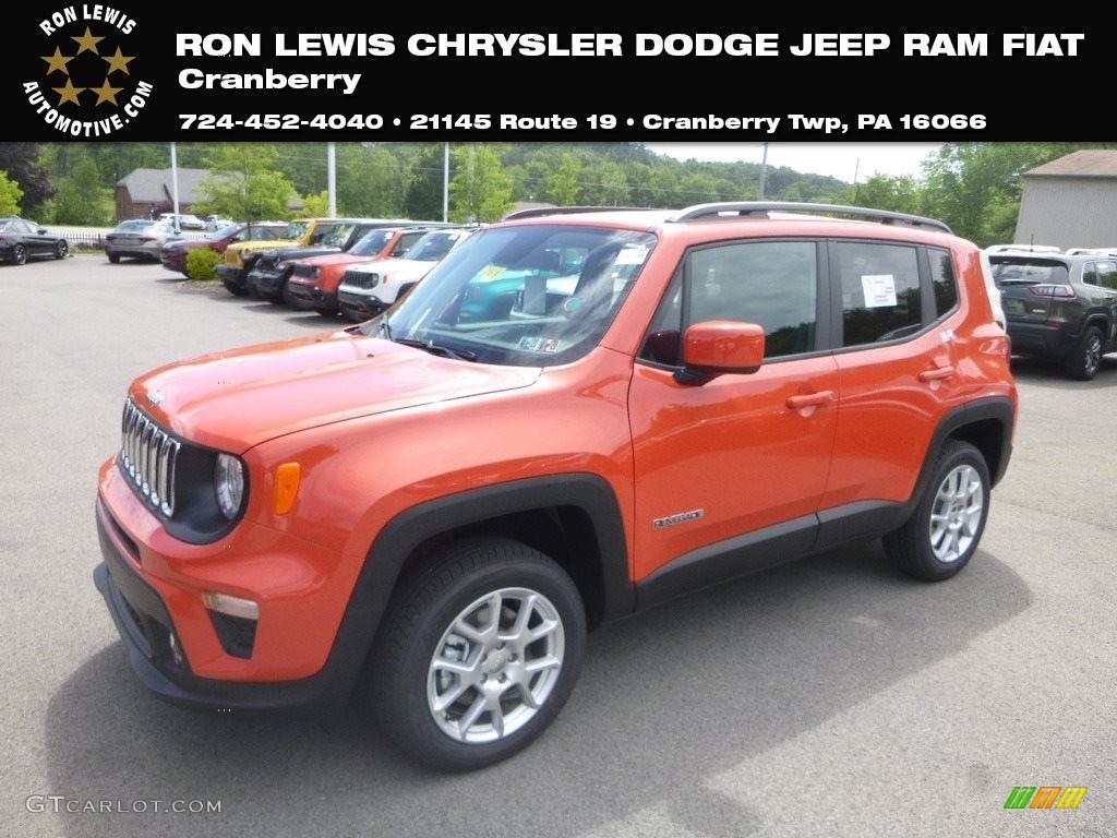 Omaha Orange Jeep Renegade