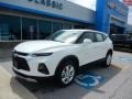 2019 Summit White Chevrolet Blazer L  photo #1