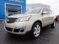 Champagne Silver Metallic - Traverse LT AWD Photo No. 2