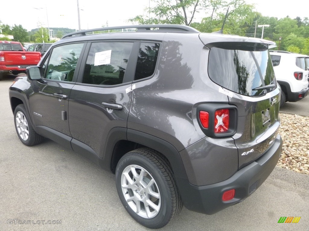 2019 Renegade Latitude 4x4 - Granite Crystal Metallic / Black/Ski Grey photo #4