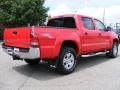 2007 Radiant Red Toyota Tacoma V6 TRD Double Cab 4x4  photo #3