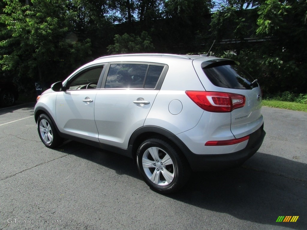 2011 Sportage LX - Bright Silver / Alpine Gray photo #8