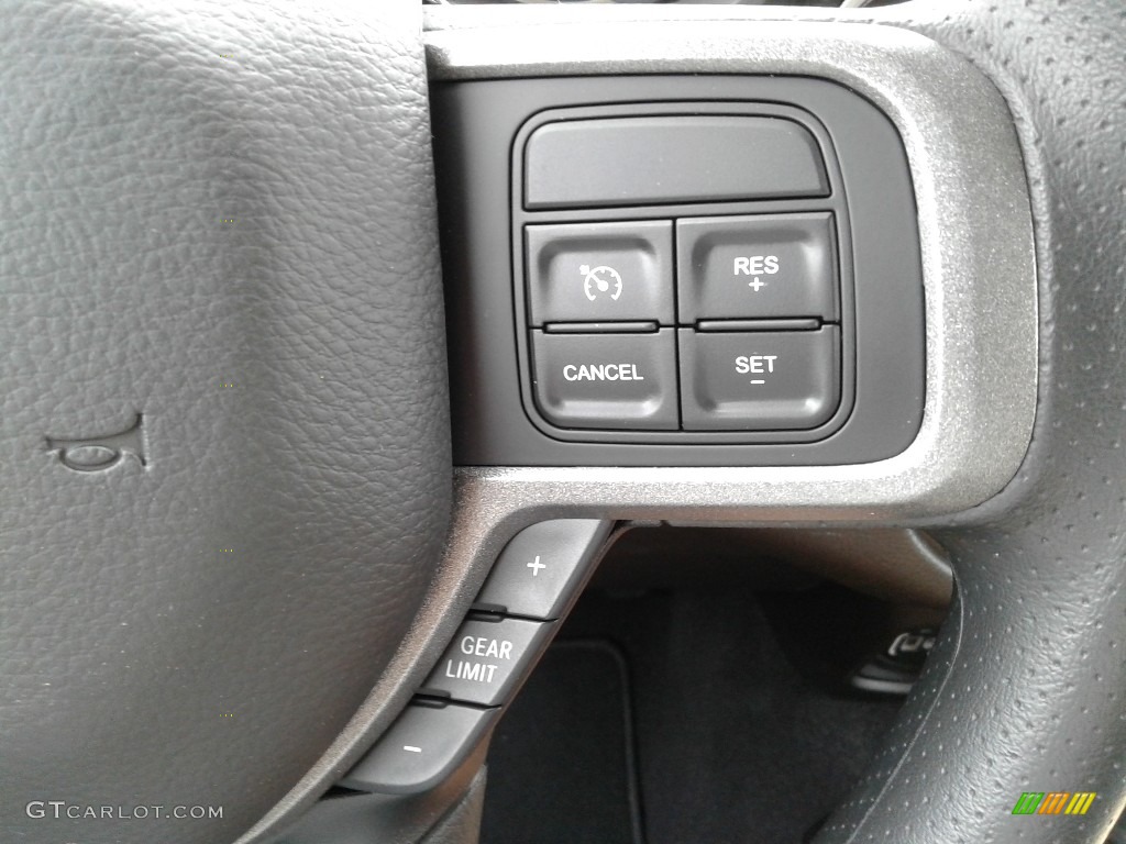 2019 Ram 2500 Tradesman Crew Cab 4x4 Power Wagon Package Black Steering Wheel Photo #134008863