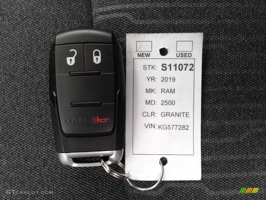 2019 Ram 2500 Tradesman Crew Cab 4x4 Power Wagon Package Keys Photo #134009112