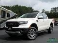 2019 White Platinum Tri-Coat Ford Ranger Lariat SuperCrew 4x4 #133995388