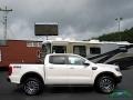 2019 White Platinum Tri-Coat Ford Ranger Lariat SuperCrew 4x4  photo #6