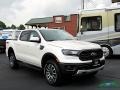 2019 White Platinum Tri-Coat Ford Ranger Lariat SuperCrew 4x4  photo #7
