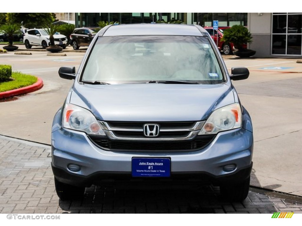 2010 CR-V LX - Opal Sage Metallic / Gray photo #2