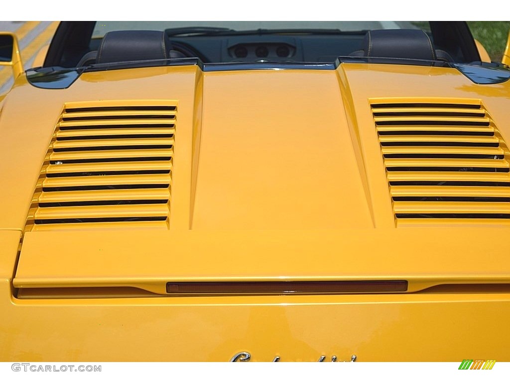 2006 Gallardo Spyder E-Gear - Giallo Midas / Nero Perseus photo #18