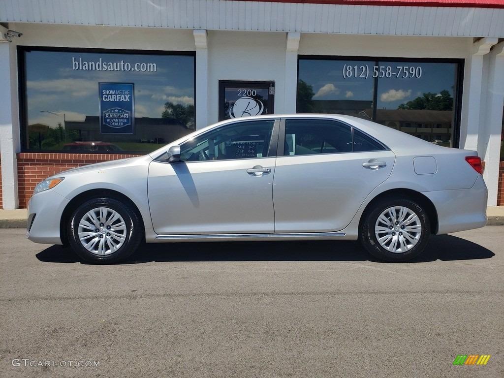 2013 Camry LE - Classic Silver Metallic / Ash photo #1