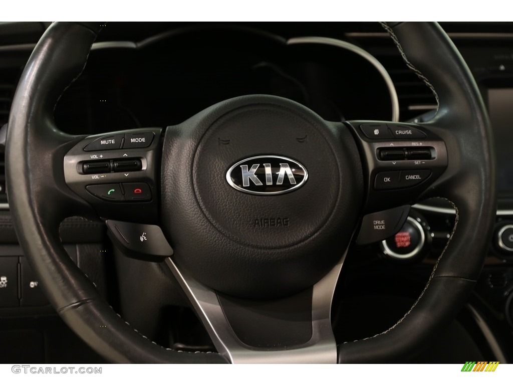2015 Optima SXL Turbo - Titanium Metallic / Black photo #8