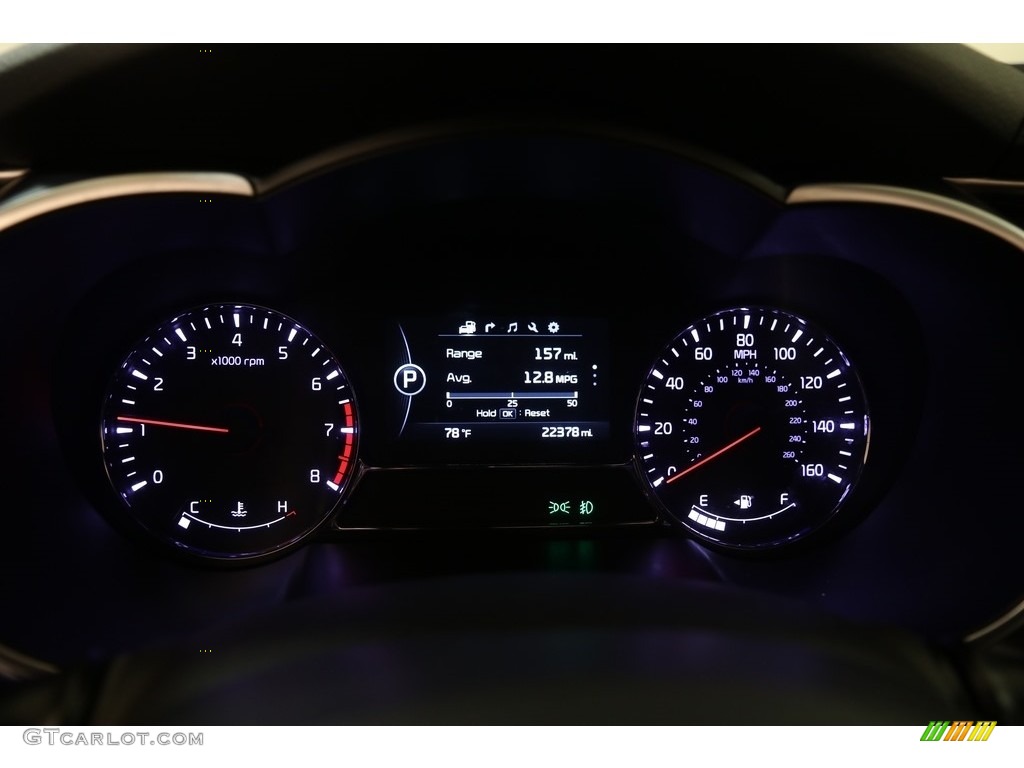 2015 Optima SXL Turbo - Titanium Metallic / Black photo #9