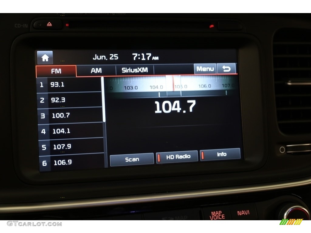 2015 Optima SXL Turbo - Titanium Metallic / Black photo #11