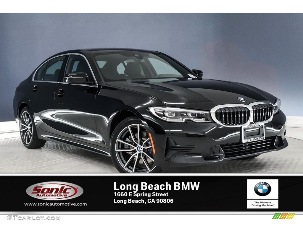 2019 3 Series 330i Sedan - Jet Black / Black photo #10