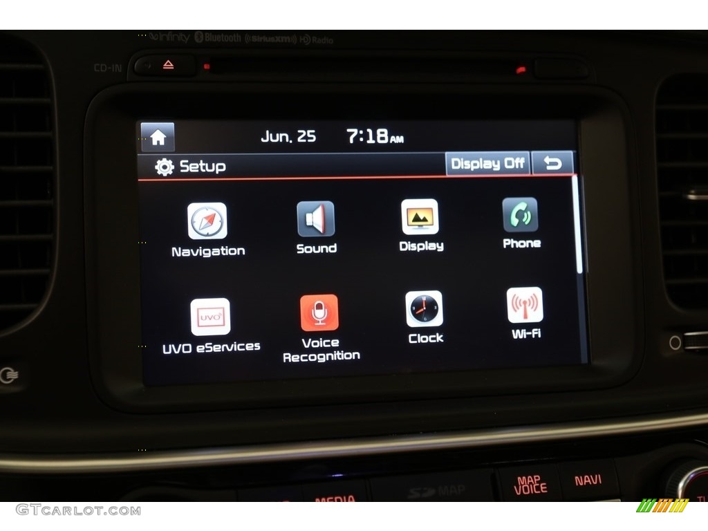 2015 Optima SXL Turbo - Titanium Metallic / Black photo #17