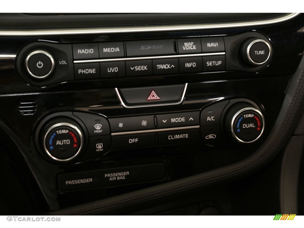 2015 Optima SXL Turbo - Titanium Metallic / Black photo #18