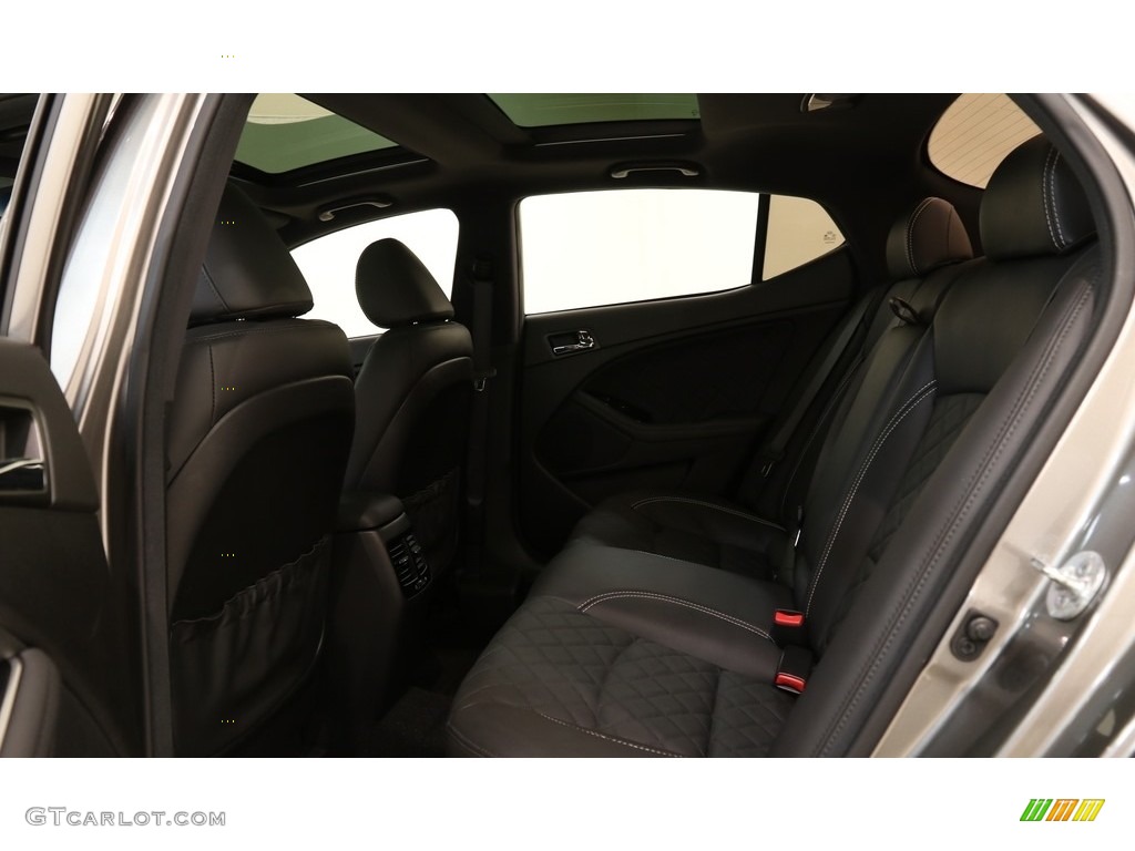 2015 Optima SXL Turbo - Titanium Metallic / Black photo #23