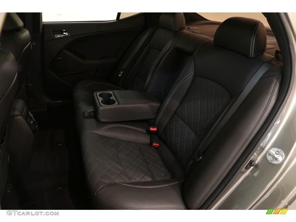 2015 Optima SXL Turbo - Titanium Metallic / Black photo #25