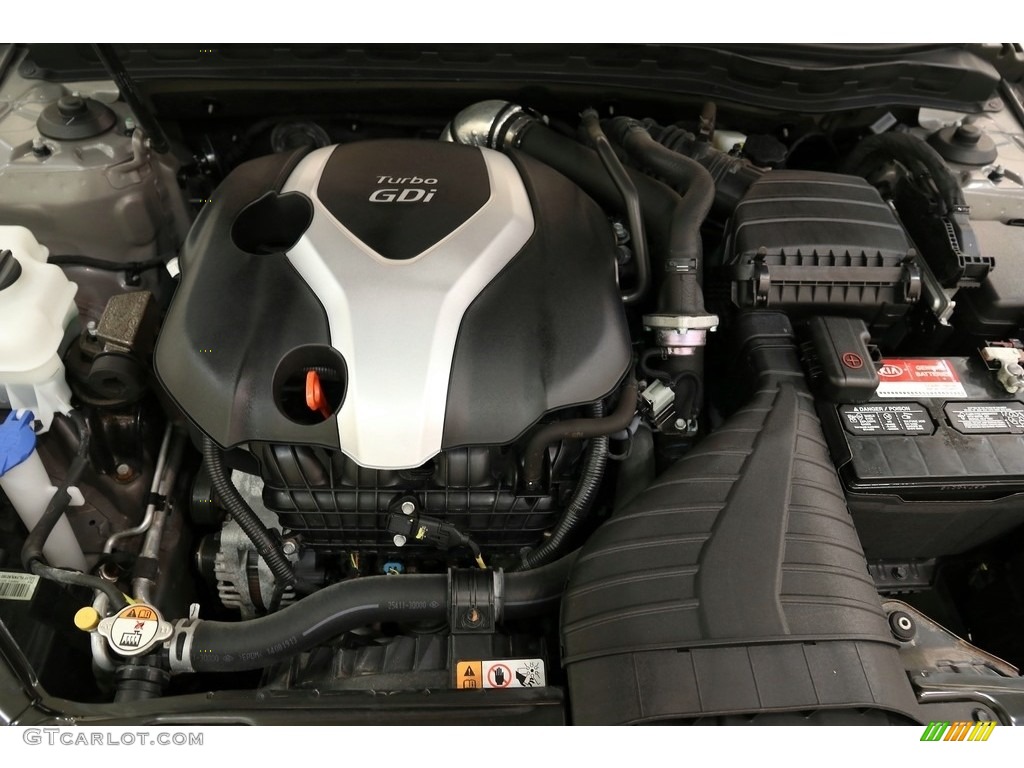 2015 Optima SXL Turbo - Titanium Metallic / Black photo #27