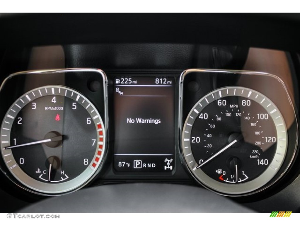 2019 Nissan Titan PRO 4X Crew Cab 4x4 Gauges Photo #134016519