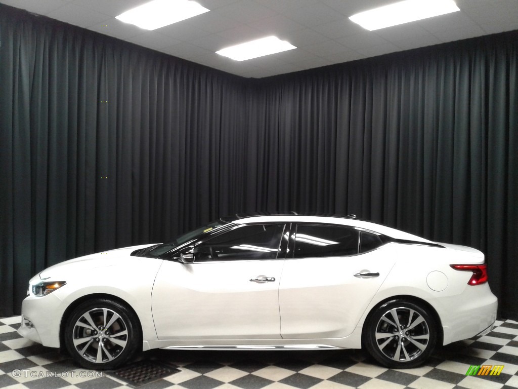 2016 Maxima SL - Pearl White / Charcoal photo #1