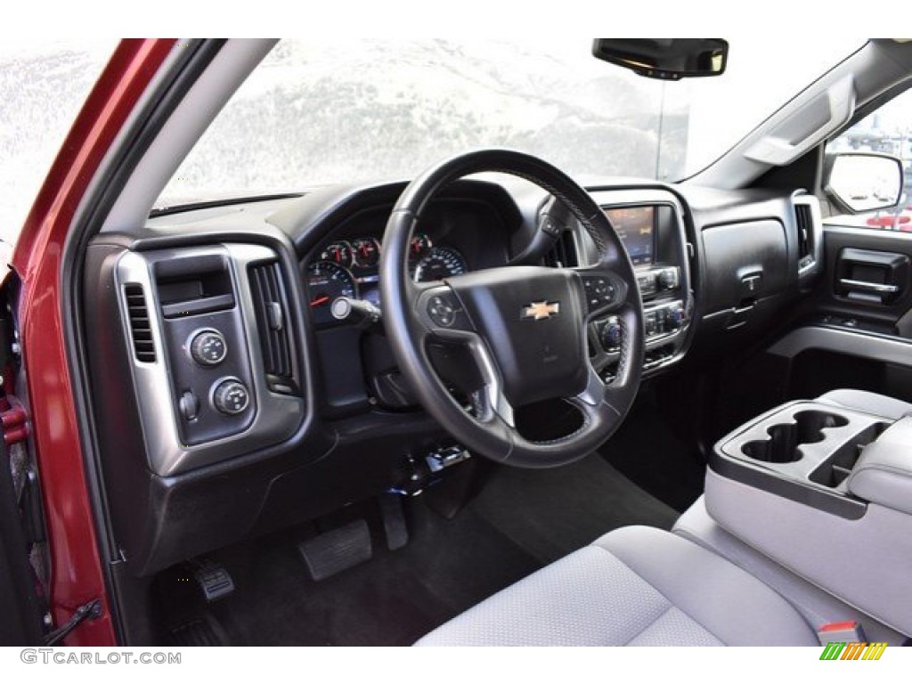 2014 Silverado 1500 LT Double Cab 4x4 - Deep Ruby Metallic / Jet Black/Dark Ash photo #10