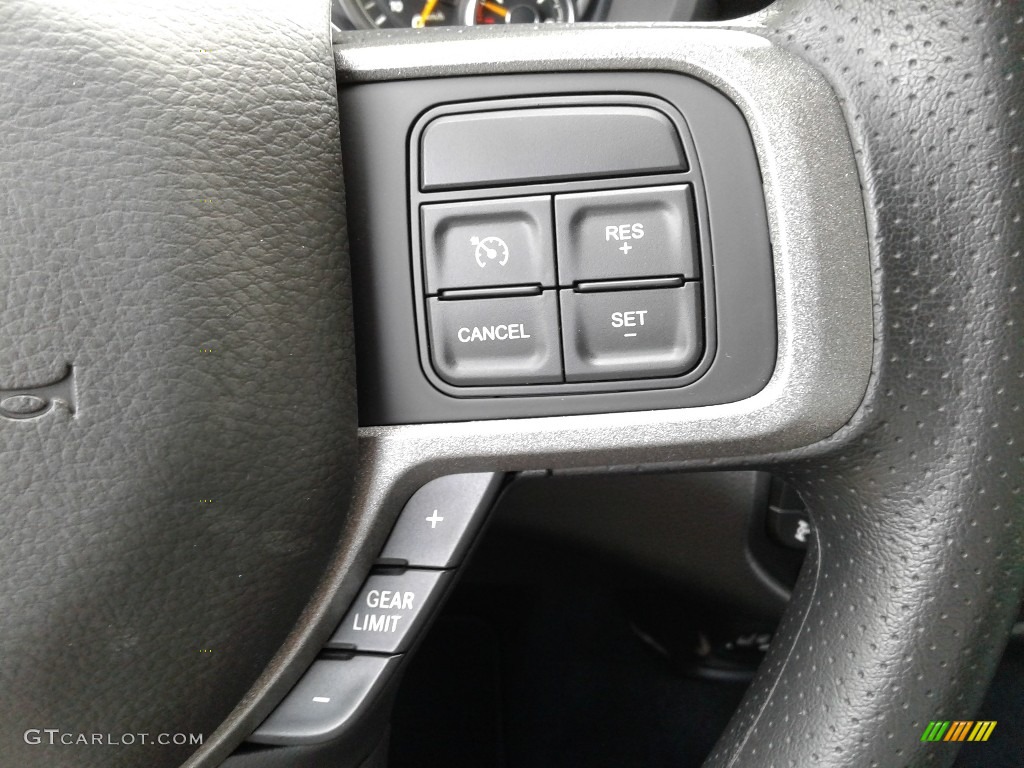 2019 Ram 2500 Tradesman Crew Cab 4x4 Power Wagon Package Black Steering Wheel Photo #134021733