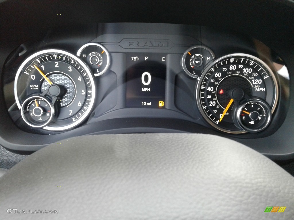 2019 Ram 2500 Tradesman Crew Cab 4x4 Power Wagon Package Gauges Photo #134021760