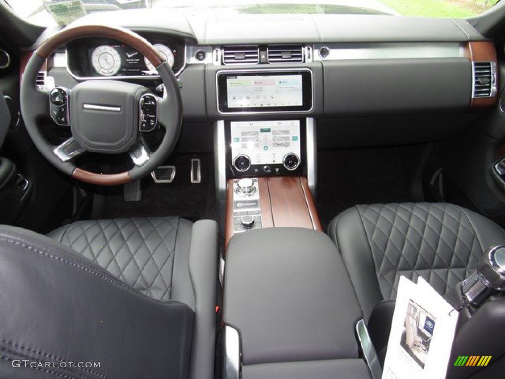 2019 Land Rover Range Rover SVAutobiography Dynamic Ebony/Ebony Dashboard Photo #134021805