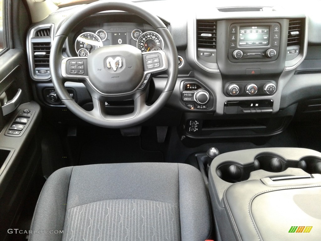 2019 Ram 2500 Tradesman Crew Cab 4x4 Power Wagon Package Black Dashboard Photo #134022012