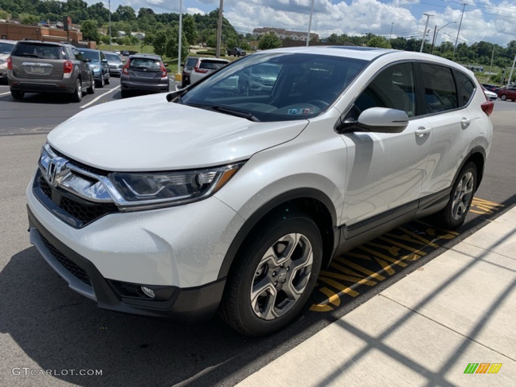 2019 CR-V EX-L AWD - Platinum White Pearl / Black photo #4