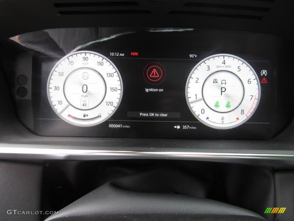 2019 Land Rover Range Rover SVAutobiography Dynamic Gauges Photo #134022456