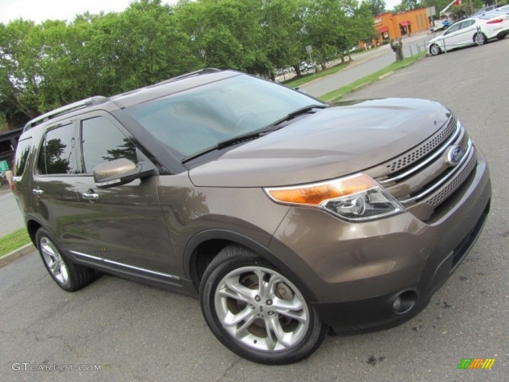 2015 Explorer Limited 4WD - Caribou / Medium Light Stone photo #3