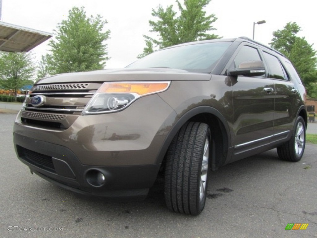2015 Explorer Limited 4WD - Caribou / Medium Light Stone photo #6