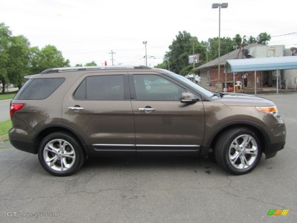 2015 Explorer Limited 4WD - Caribou / Medium Light Stone photo #11