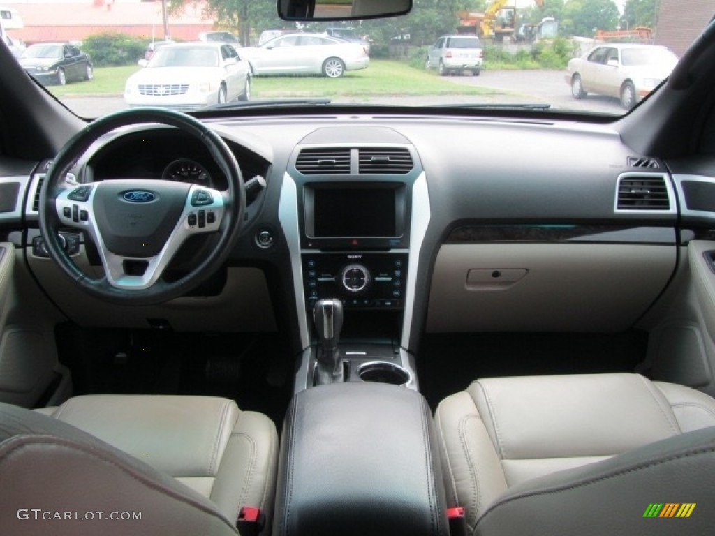 2015 Explorer Limited 4WD - Caribou / Medium Light Stone photo #13