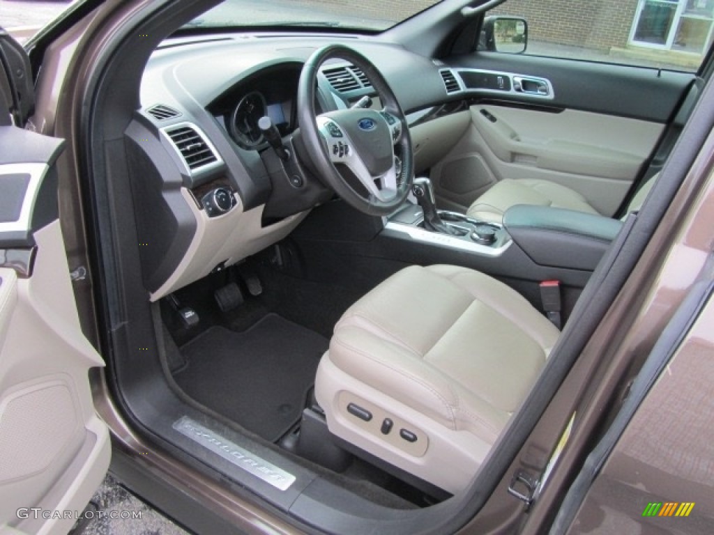 2015 Explorer Limited 4WD - Caribou / Medium Light Stone photo #17