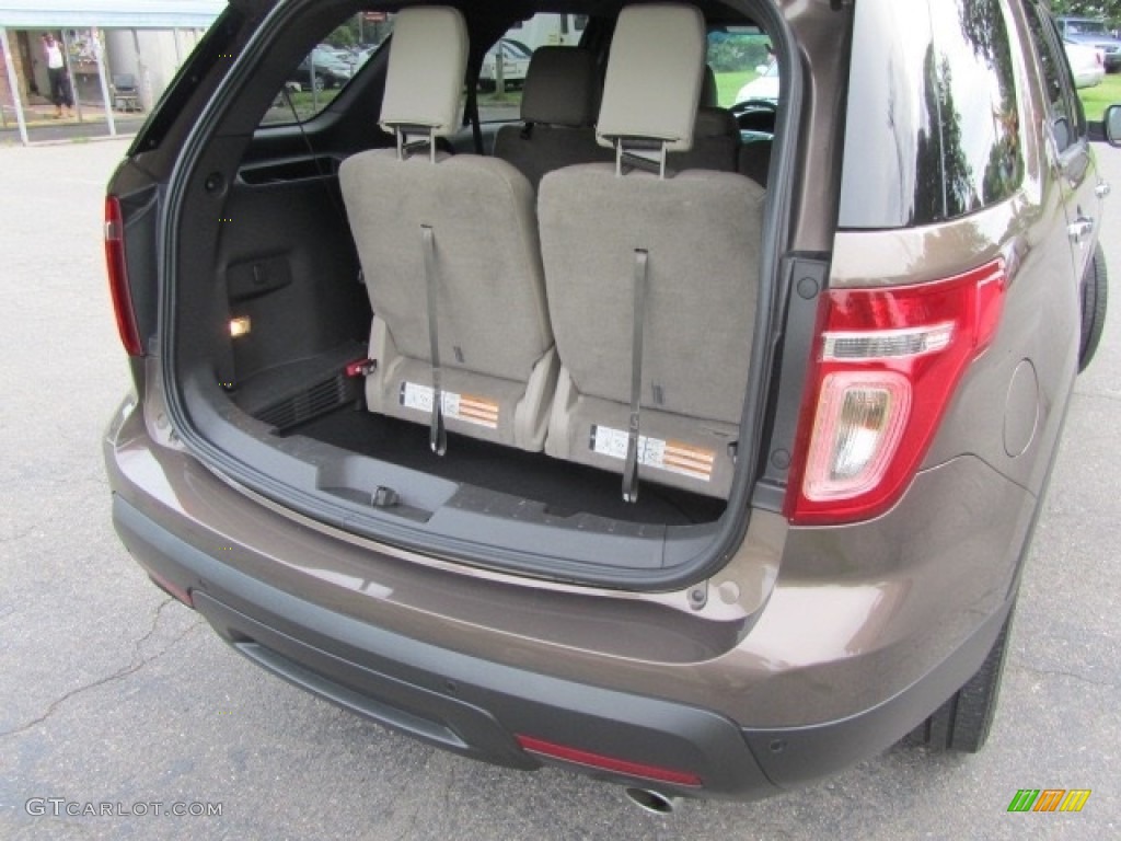 2015 Explorer Limited 4WD - Caribou / Medium Light Stone photo #21