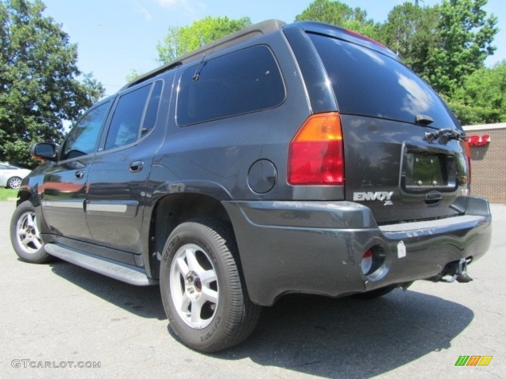 2003 Envoy XL SLT - Onyx Black / Medium Pewter photo #8