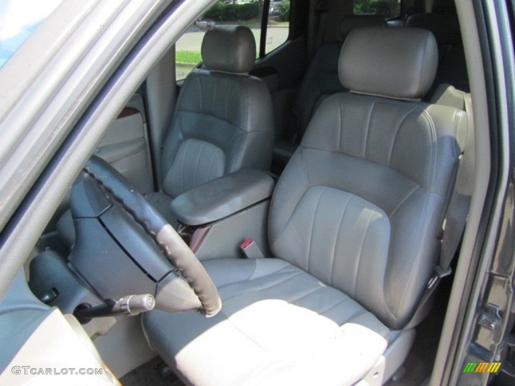 2003 Envoy XL SLT - Onyx Black / Medium Pewter photo #18