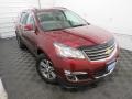 2017 Siren Red Tintcoat Chevrolet Traverse LT AWD  photo #1