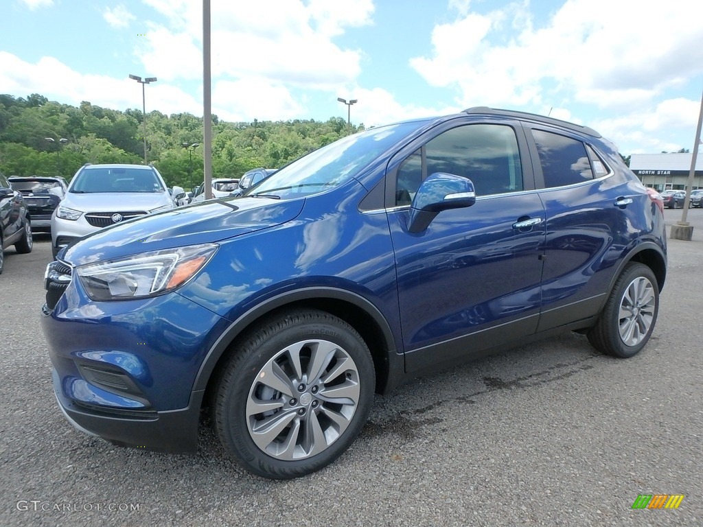 2019 Encore Preferred - Deep Azure Metallic / Ebony photo #1