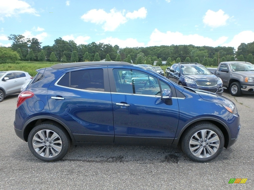 2019 Encore Preferred - Deep Azure Metallic / Ebony photo #4