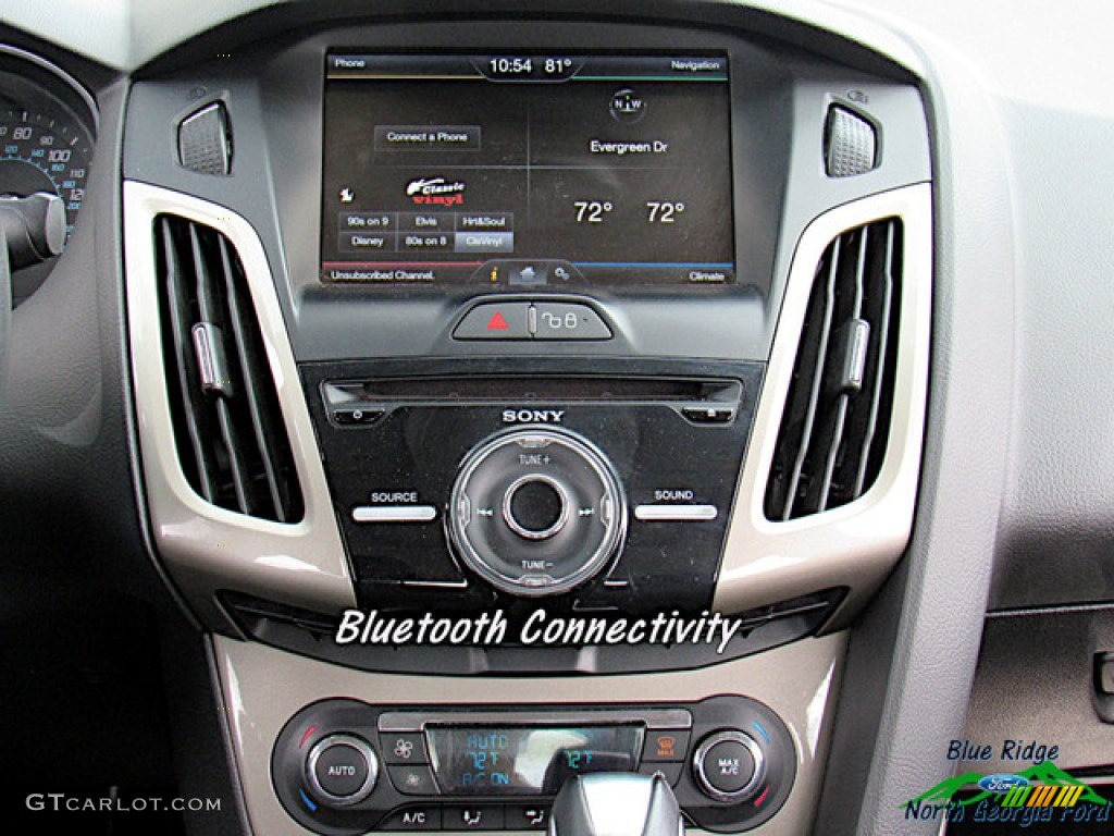 2012 Focus SEL Sedan - Sonic Blue Metallic / Stone photo #18